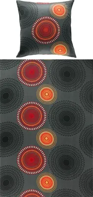 Produktbild von REDBEST Bettwäsche anthrazit-terra 1x 135x200 cm + 1x 80x80 cm