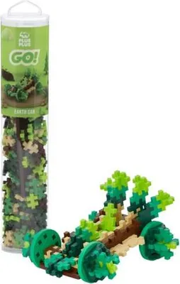 Image de Plus-Plus 200 blocs de construction créatifs GO  voiture terre