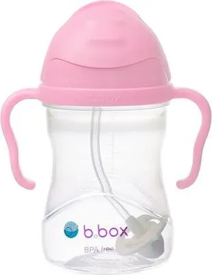 Produktbild von b.boxbecher mit Strohkirschblume 240 ml