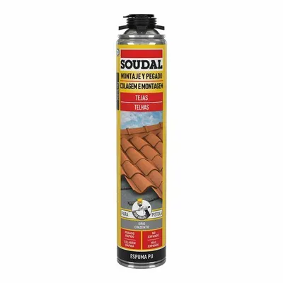 Obrázok produktu pre Pena Soudal Polyuretánová strešná pištoľ sivá 750 ml