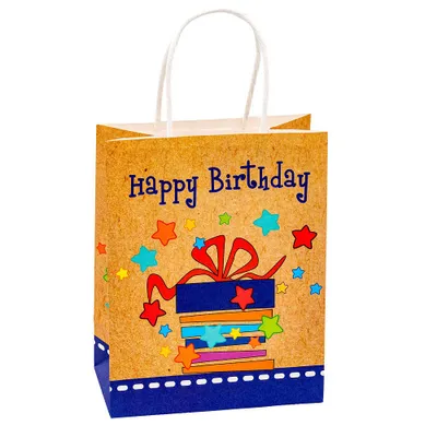 Produktbild von 6 TSI Geschenktaschen Geburtstag Serie 4 Motiv 18,0 x 23,0 cm