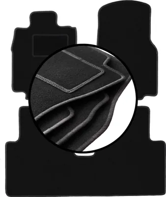 Image de tapis de sol en velours pour Mercedes Vaneo W414 (2001-2005)