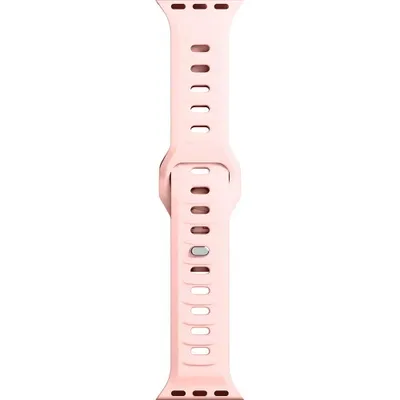 Image de 3mk Silicone Bracelet Watch Strap pour Apple Watch 42/44/45/49 mm Powder Pink