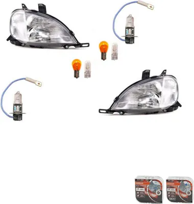 Immagine prodotto di Johns, Fari Osram Night Breaker Laser adatto per Mercedes W163 Classe M L R 1638203761 A1638203761 1638203861 A1638203861