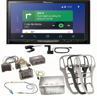 Produktbild von Pioneer AVH-Z9200DAB Android Auto Carplay Einbauset für Opel Astra J