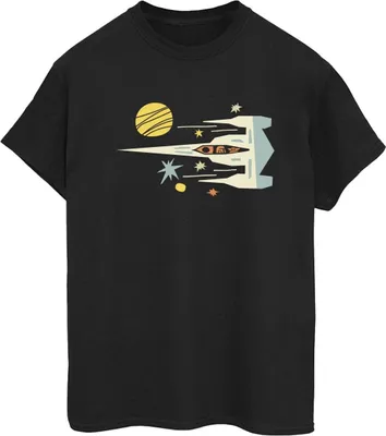 Produktbild von Star Wars - "The Mandalorian" T-Shirt für Damen BI45959 (3XL) (Schwarz)