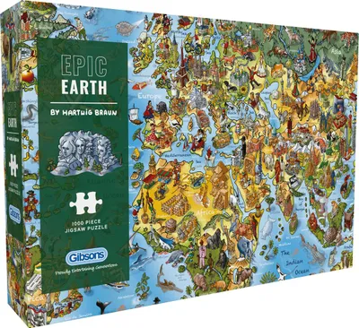 Produktbild von Gibsons Epic Earth, 1000 Stück(e)