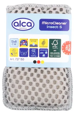 Image de alca® Éponge anti-insectes avec filet, gris