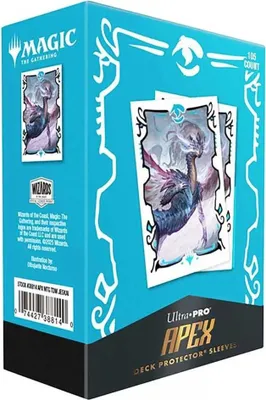Produktbild von 105 Ultra Pro Apex Sleeves - Tarkir: Dragonstorm (66x91mm) , Version:Jeskai
