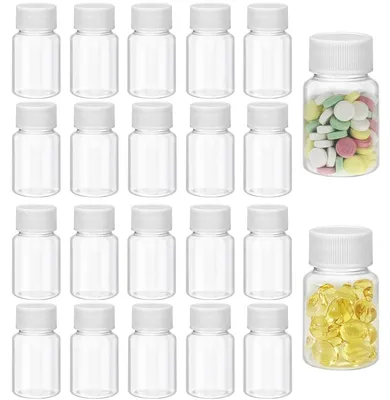 Immagine prodotto di 20 bottiglie di plastica vuote da 30 ml