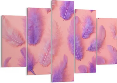 Produktbild von Bild auf Leinwand - Leinwandbild - Vogel Feder Farbe Komposition - 150x100cm - Wand Bild - Wanddeko - Leinwanddruck - Bilder - Kunstdruck - Leinwand bilder - Wandkunst - EA150x100-2922