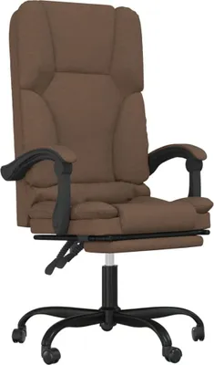 Produktbild von Bürostuhl mit Massagefunktion Braun Stoff