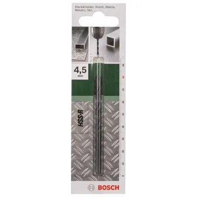 Produktbild von Bosch Metallbohrer HSS-R DIN 338 4,5x47x80 2609255009