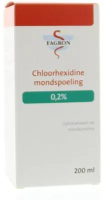 Produktbild von Fagron Chloorhexidine Mondspoeling 0.2% (200 ml)