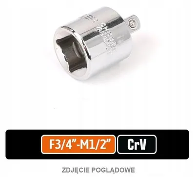 Image de Accessoire d'outil Téger, réducteur de 3/4" à 1/2"