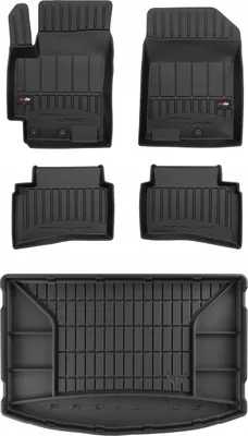 Obrázek produktu pro Sada 3D gumových rohoží pro Kia Rio 4 HB od roku 2017–