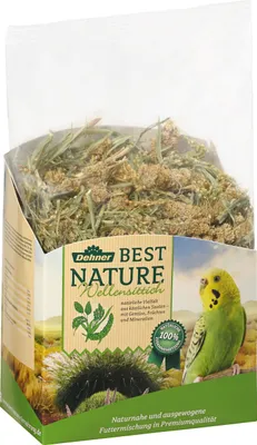 Produktbild von Dehner Best Nature Vogelfutter, Wellensittichfutter, 2.5 kg