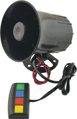 Produktbild von Universal Motorrad Auto 4 Sound/Tone 12V Warn Loud Horn/Siren Trompete CS1218