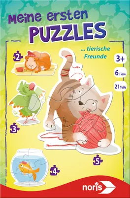 Produktbild von Noris Spiele Meine ersten Puzzles - Tierische Freunde; 606031459