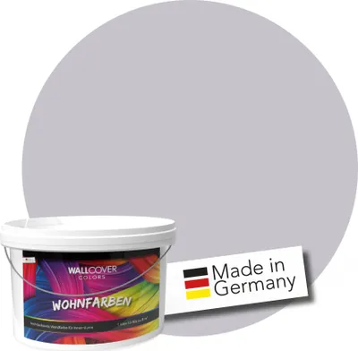 Produktbild von WALLCOVER Wandfarbe Grau Hell Misty Moonlight Hochdeckend Klasse 1 Matt 1L für 8