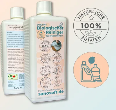Produktbild von Biologischer Reiniger Sanosoft  für Krabbelmatten