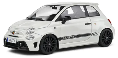 Modellauto Fiat F595 Abarth 1:18, Weiß, 2022