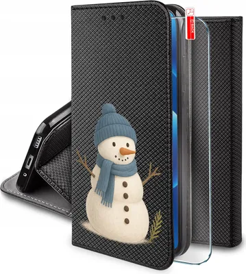 Productafbeelding van Etui do Motorola Moto G31 | G41 MAGNET WZORY ŚWIĘTA MIKOŁAJ CASE + SZKŁO 9H