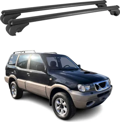 Produktbild von Dachträger für Nissan Terrano R20 1992-2007 Gepäckträger Grundträger Alu Schwarz