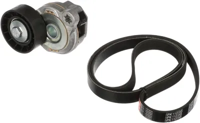 Produktbild von GATES K015PK1123XS Keilrippenriemensatz 5-Rippenanzahl Gummi 31401425 5PK1123XS
