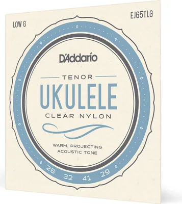 Obrázek produktu pro D'Addario EJ65TLG, Ukulele, Nylon, 4 kusů