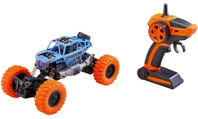 Produktbild von Revell Control Car Destroyer XS I Maßstab 1:18 I Perfekt für Innen- und Außenabenteuer I 2,4 GHz Fernsteuerung I LED-Frontscheinwerfer für Nachtfahrten I RC-Fans ab 8 Jahren