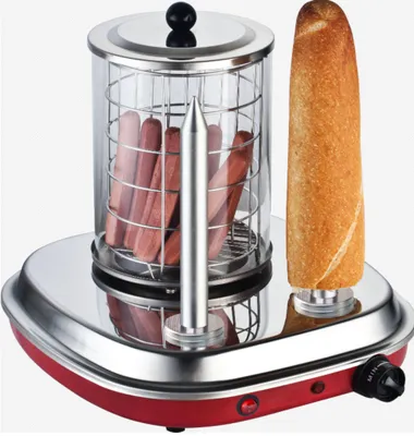 Obrázok produktu pre Guzzanti GZ 460, Hotdogovač, Nerezová oceľ, Červená, Nerezová oceľ, 420 W, 335 mm, 297 mm
