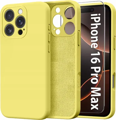 Immagine prodotto di Custodia per Apple iPhone 16 Pro Max CASE Silicone ELASTICO + Vetro 9H