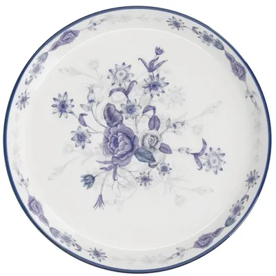 Zdjęcie produktu dla Porcelanowy talerz deserowy Blue Rose