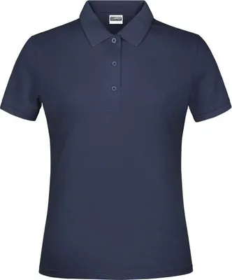 Produktbild von Promo Polo Lady Klassisches Poloshirt navy, Gr. XXL