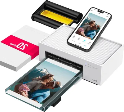Produktbild von Tragbarer Fotodrucker - Mobiler Fotodrucker - Sofortdrucker - WLAN-Drucker - Drucker für Smartphones