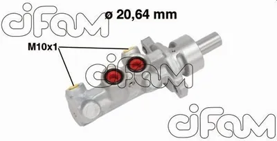 Produktbild von CIFAM 202-709 Bremszylinder Hauptbremszylinder für TOYOTA Yaris Schrägheck (P1)