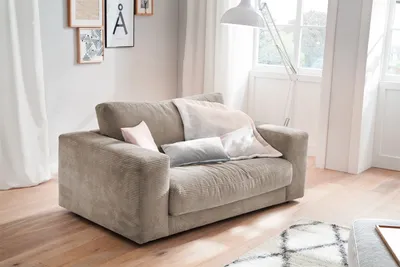 Produktbild von KAWOLA Doppelsessel MADELINE Loveseat Cord taupe