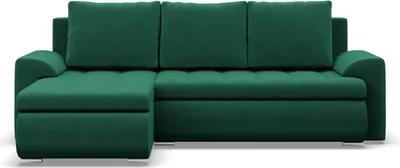 Produktbild von Links Ecksofa mit Schlaffunktion FORESTA, Sofa mit bettkasten 230x159cm, Dunkelgrun