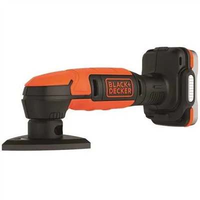 Produktbild von Black&Decker BDCDS12S1-QW Akku-Deltaschleifer, 89 mm Schleiffläche, inklusive Lithium-Ionen-Akku