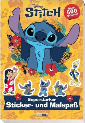 Immagine prodotto di Panini Editore Disney Stitch: divertimento con adesivi e disegni