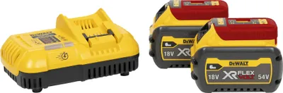 Produktbild von DeWalt Flexvolt DCB118T2-QW Starter-Set 2xAkku 54V /108 Wh