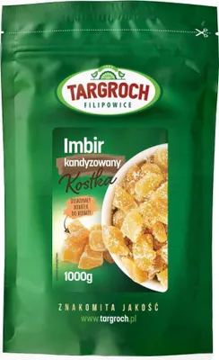 Produktbild von Kandierter Ingwer gewürfelt 1000g Targroch