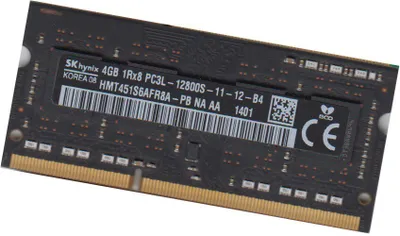 Obrázek produktu pro Hynix 8Gb 2x 4Gb So-Dimm 1600 Mhz Paměť RAM HMT451S6AFR8A-PB DDR3 1.35V