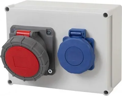 Immagine prodotto di Distributore R-190 - Prese 32A/5P, 230V IP65