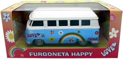 Imagen del producto de Coche de juguete de metal y plástico, con puertas que se abren, de 17x7x6 cm, para niños