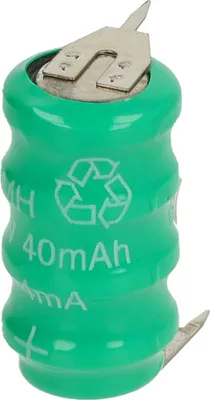 Produktbild von vhbw NiMH Ersatz Knopfzellen-Akku (40 mAh, 4,8 V, NiMH)