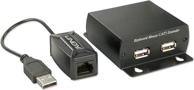 Obrázek produktu pro Lindy USB Keyboard and Mouse Extender - Tastatur- / Maus-Erweiterung