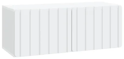 Produktbild von Wandmontierter TV-Schrank Weiß 78,5 x 31 x 30 cm Holzwerkstoff