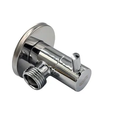 Produktbild von Keramik-Eckventil 1/2" x 1/2" für Wasserinstallation mit Stift